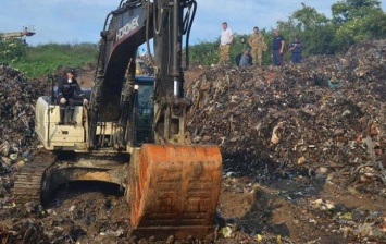 На Грибовической свалке работа авиации временно приостановлена, - ГСЧС