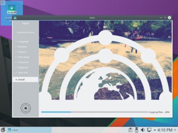 Первая стабильная сборка KDE neon User Edition
