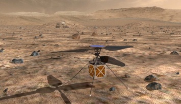 В NASA планируют снабдить следующий марсоход вертолетом