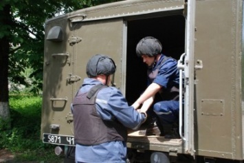 В Каменском в лесополосе обнаружили боеприпасы