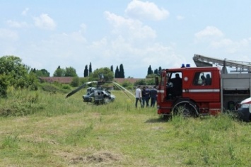 Авария в Черногории: разбился военный вертолет