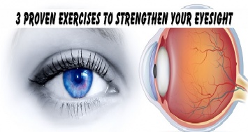 3 проверенных упражнения для улучшения зрения!