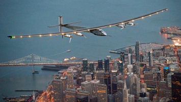 Самолет на солнечных батареях Solar Impulse 2 вылетел в Нью-Йорк
