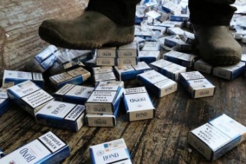 В Кировоградской области изъяли контрабандную партию сигарет из России