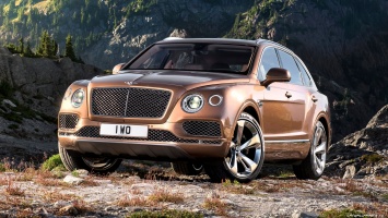 В России в 2016 году продали 34 кроссовера Bentley Bentayga