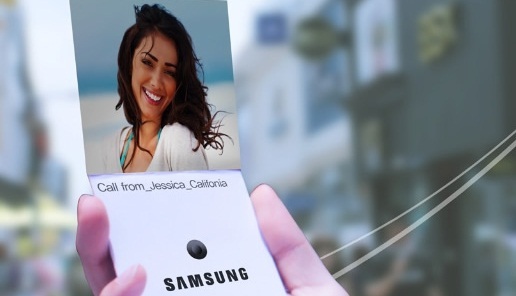 Samsung начал работу над гибким смартфоном