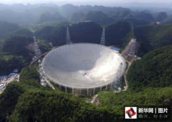 Самый большой радиотелескоп в мире вскоре запустят в Китае