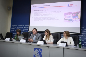 Министерство информационной политики представило исследование общественного мнения и средств коммуникации с украинцами аннексированного Крыму