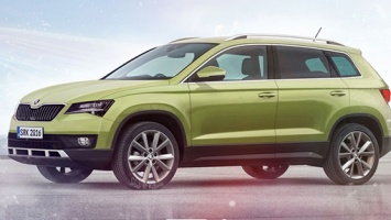 Новый Skoda Yeti показался на независимом рендере