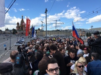 У Путина впервые не тронули митинг «политических»