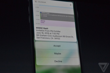 Apple представила новые iOS 10, macOS и watchOS 3