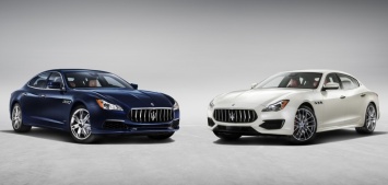 Maserati представила рестайлинговую версию седана Quattroporte