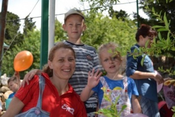 В Гаспре на базе ДЮСК «Титан» юные спортсмены и их родители соревнованиями отметили День России