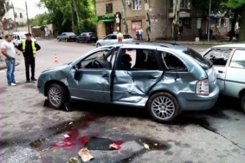 Подробности жуткой аварии в центре Запорожья: один из водителей в коме