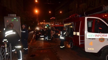 В центре Киева произошел взрыв при неудачной попытке ограбления