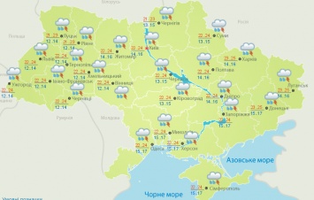 В среду дожди накроют всю Украину
