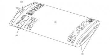 Компания Apple запатентовала смартфоны с гибким «круговым» экраном