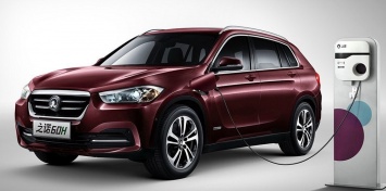 Китайцы сделали гибридомобиль на базе кроссовера BMW X1