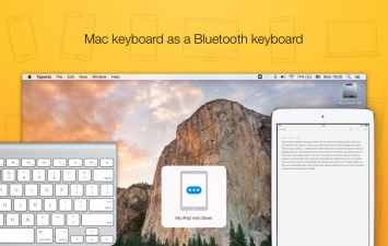 Typeeto превращает Mac в Bluetooth-клавиатуру для iPhone, iPad и Apple TV [+5 промо]