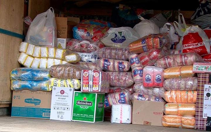 В Львовской области торгуют продуктами из гуманитарной помощи