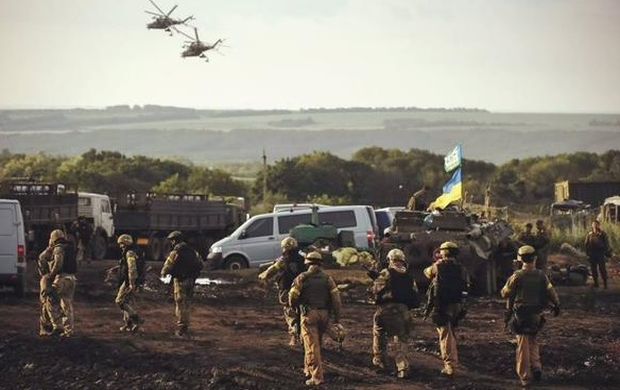 Батальон «Киев-1» обнародовал видео зачистки Марьинки от боевиков ДНР