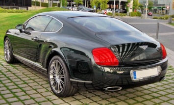Купе Bentley Continental GT испытали на трассе Нюрбургринга