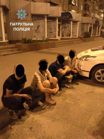 В Запорожье полицейские задержали группу лиц, подозреваемых в краже
