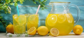 Домашний лимонад с мятой и лимоном