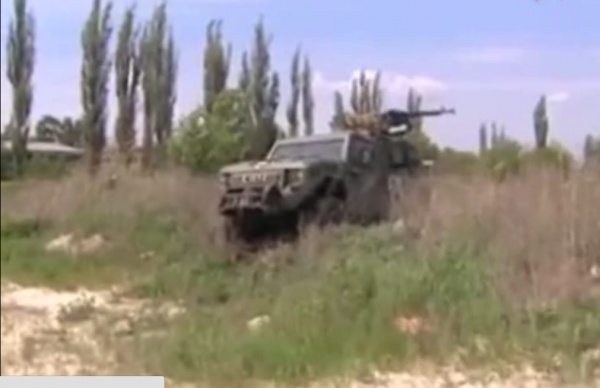 Украинские военные шокированы бесполезностью первого отечественного броневика