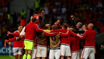 Уэльс сенсационно обыграл Бельгию в четвертьфинале Евро-2016
