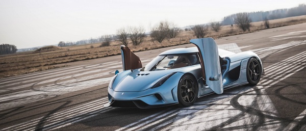 Стоимость Koenigsegg Regera составил 2,1 миллиона евро