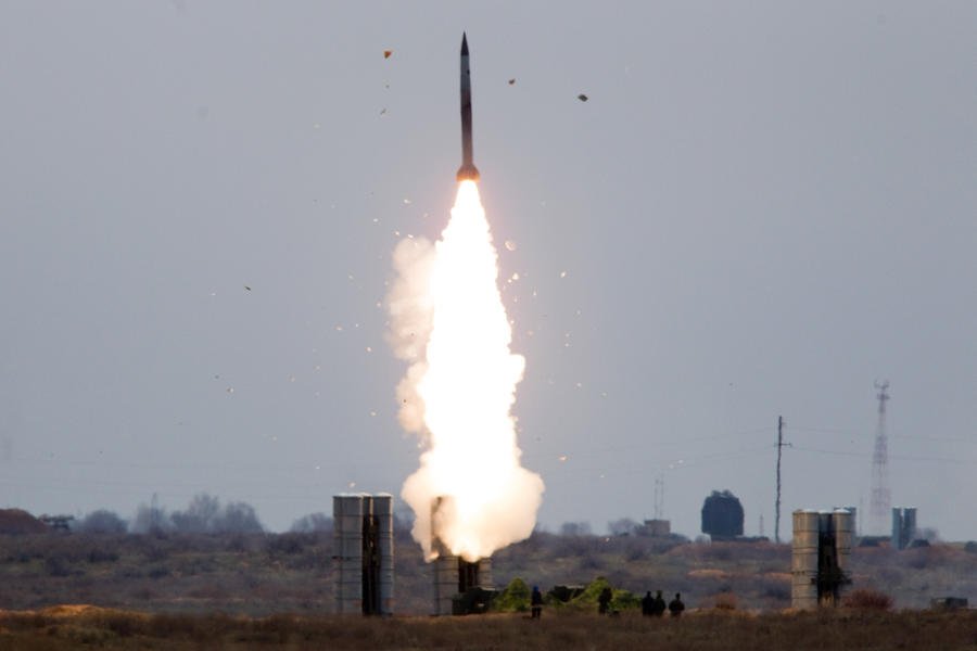 Войска воздушно-космической обороны запустили противоракету системы ПРО
