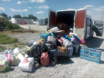 Пограничники Донецкой области остановили автомобиль с товарами на сумму свыше 100 тыс. грн