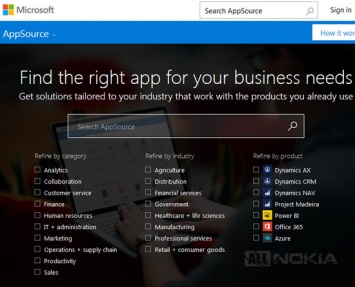 Microsoft официально представила магазин Microsoft AppSource