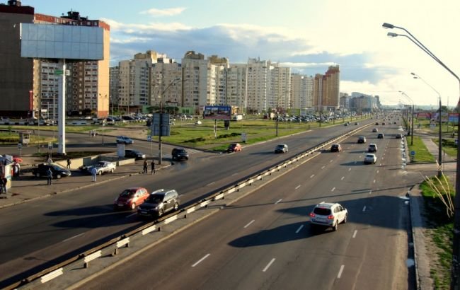 В Киеве митингующие парализовали движение автотранспорта