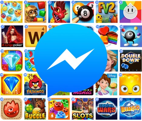 Facebook Messenger: 1 млрд закачек в Play Store и первая игра