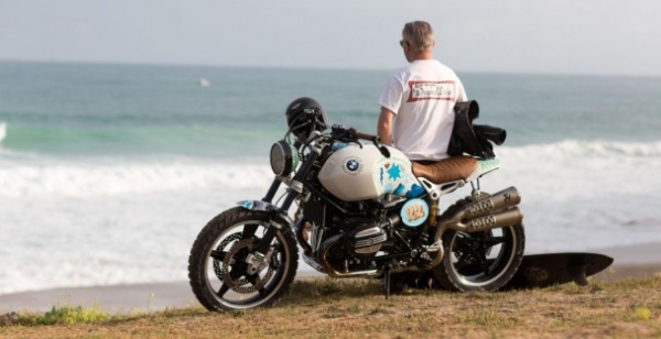 BMW Motorrad построил скремблер для серфингистов