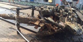 У Керченского пролива обнаружили немецкий катер, взорванный в 1943 году