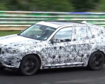 Кроссовер BMW Х3 М проходит тесты в Нюрнбурге