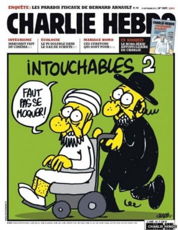 Французский еженедельник Charlie Hebdo опубликовал карикатуру на русских легкоатлетов