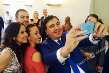 Саакашвили наградили в Праге