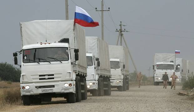Россия готовит конвой в помощь своим боевикам на Донбассе