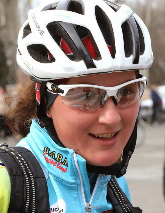 У луганской велогонщицы Анны Соловей "серебро" на І Европейских играх в Баку