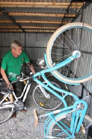 В "Дубовке" построили первый велогараж
