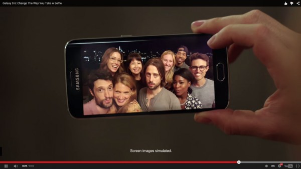 Galaxy S6 - лучший смартфон для селфи или новая реклама от Samsung