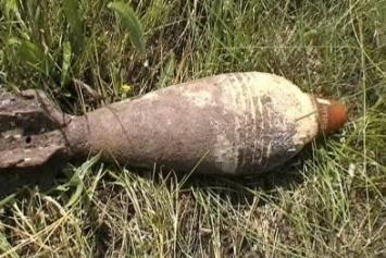 В Чугуеве нашли минометный снаряд