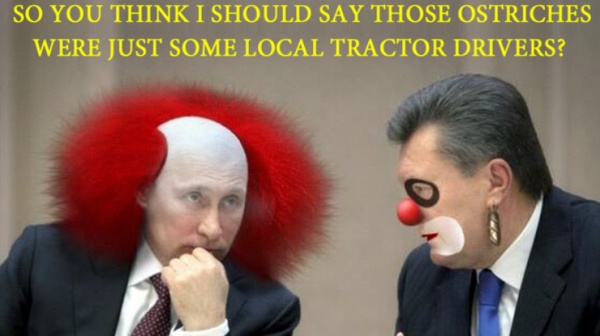 Интервью Януковича высмеяли ФОТОжабами (ФОТО)