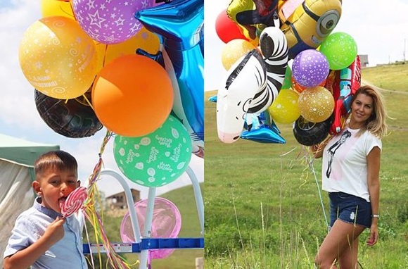 Олимпийская чемпионка Яна Клочкова отпраздновала день рождения сына в Крыму (ФОТО)