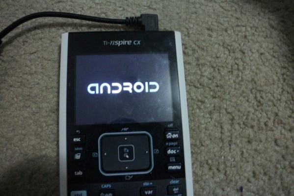 Android запустили на калькуляторе