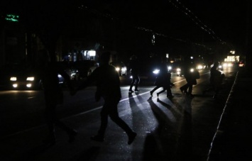 Темный Киев: Из-за экономии в темное время включают лишь половину фонарей